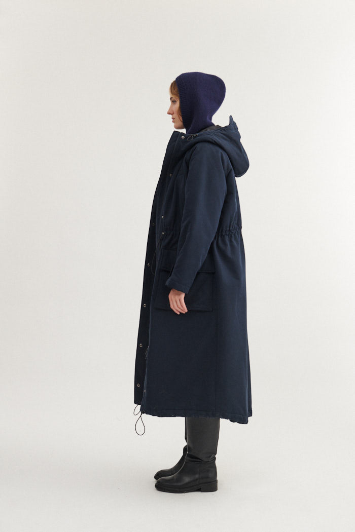 Basic Apparel Ajlin Parka Jackets 606 Sky Captain